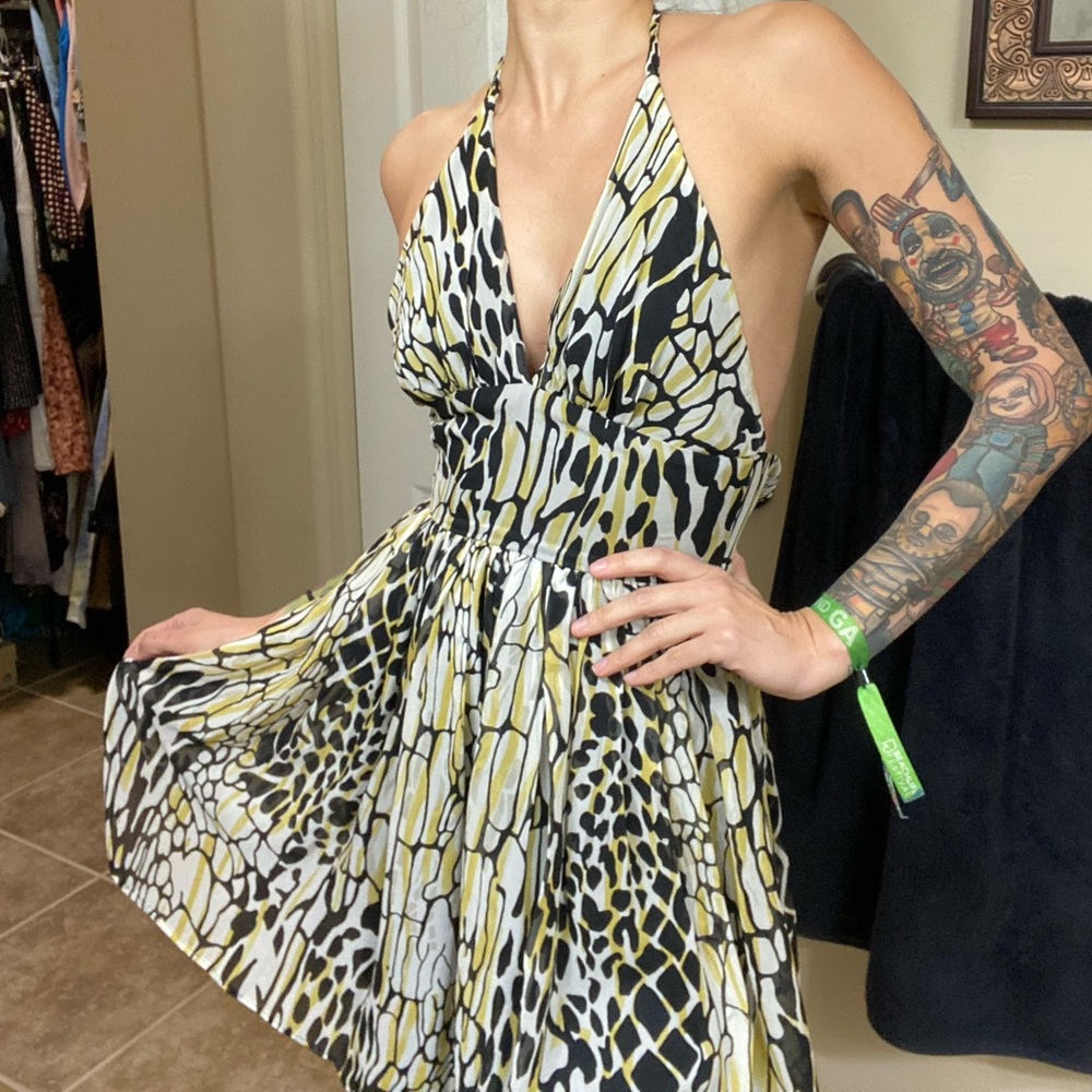 Marc Bouwer Glamit! (NWT) 💯 silk dress